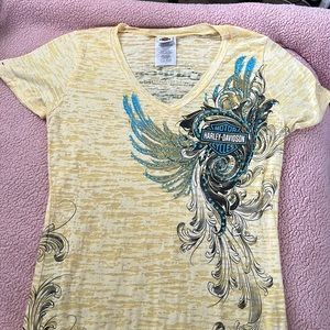 Harley Davidson V-Neck! Worn Once!